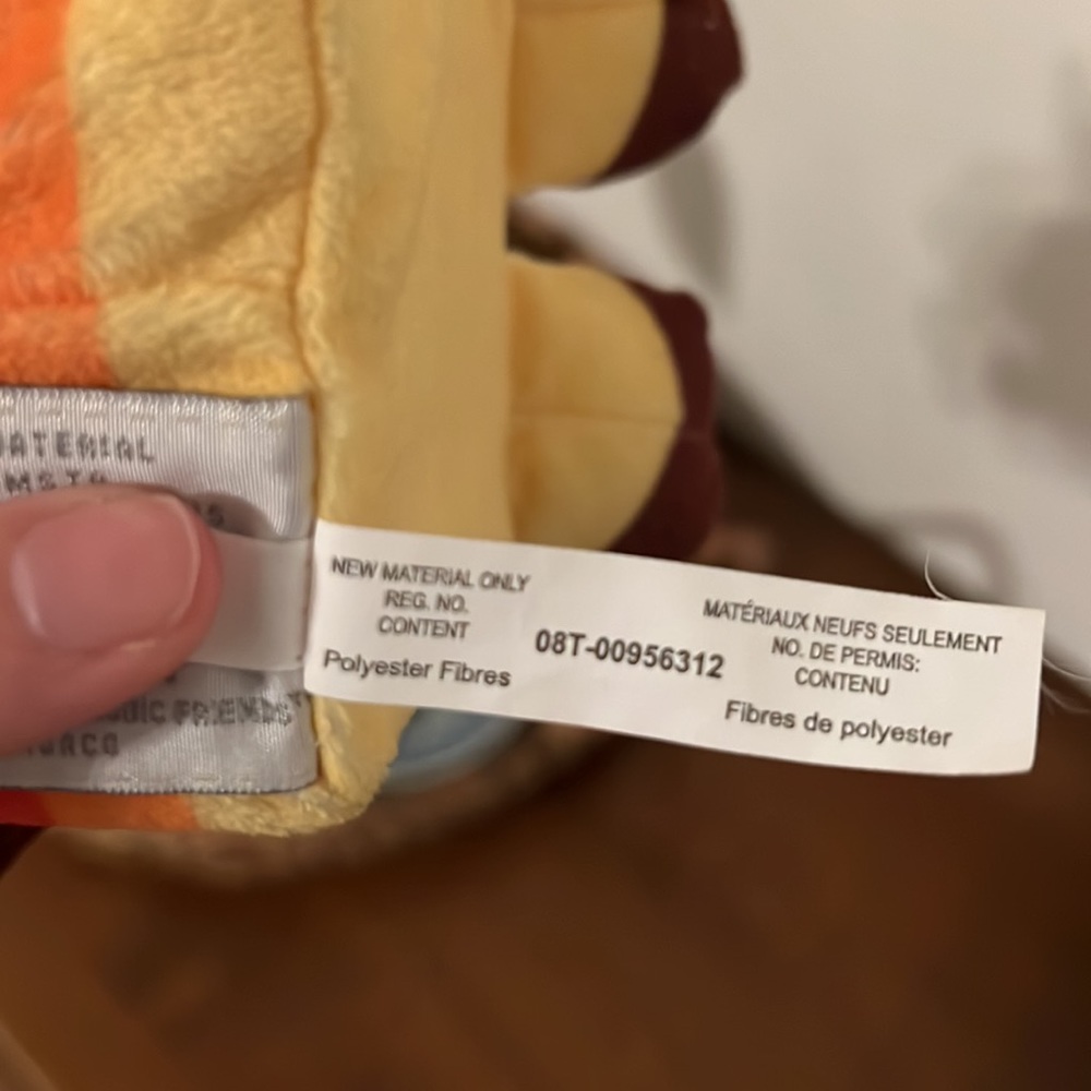 Nat & Jules Georgia Giraffe Stuffed Plush 10"  Geometric Zoobic Friends DEMDACO - Picture 12 of 12